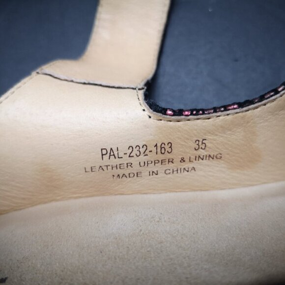 Alegria Ladies Size 35 (approx. 4.5 US) Paloma Mary Jane Slight Wedge Shoes - Picture 7 of 10